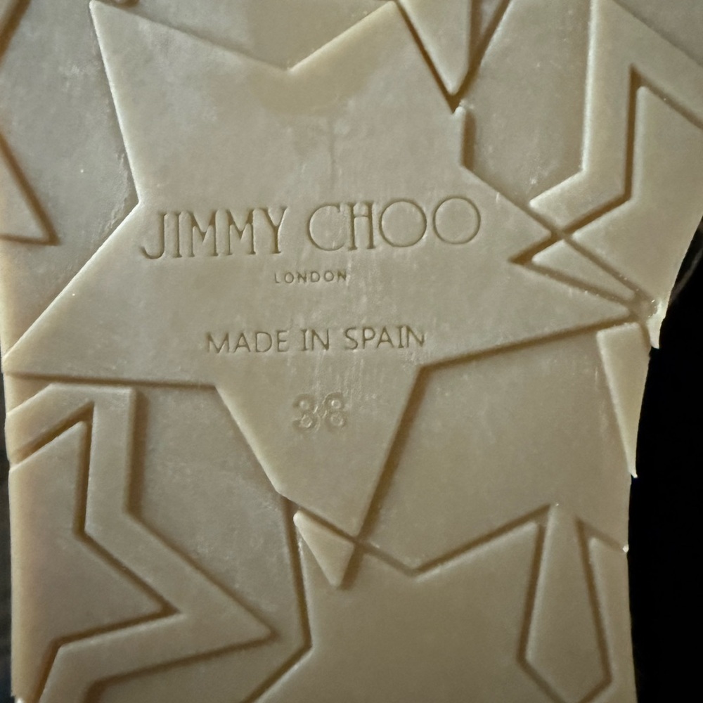 Jimmy Choo Black espadrilles with Crystal buckle - Picture 3 of 8